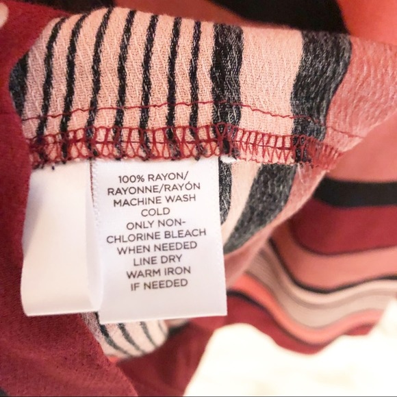 LOFT Bold Striped Sleeveless Shift Dress Pink Women's Size Small - Picture 8 of 8